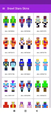 BrawlStars Skins for Minecraft android App screenshot 4