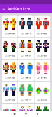 BrawlStars Skins for Minecraft android App screenshot 6